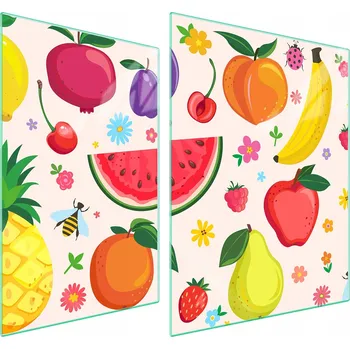 Obraz Krájecí deska TMK ArtDeko sklo 2 ks