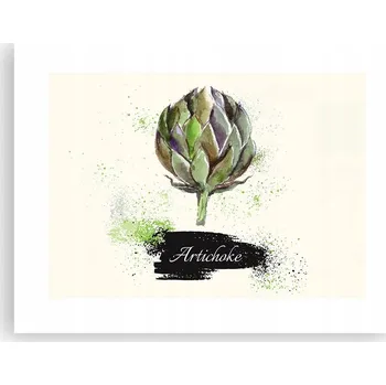 Obraz Obraz plakát do obýváku ložnice 40x30 artyčok foto na zeď bez rámu