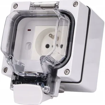 Venkovní zásuvka IP66 Vodotěsná nástěnná