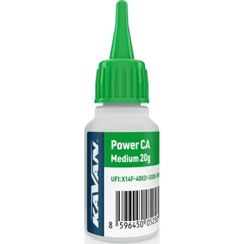 Průmyslové lepidlo KAVAN Power CA 20g střední vteřinové lepidlo (EN)