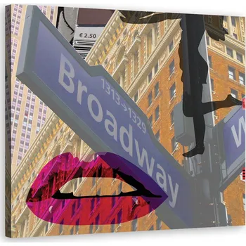 Obraz Obraz Na Plátně Broadway New York 60x60