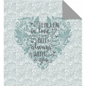 Přehoz na lůžko Přehoz na postel Detexpol polyester 220 cm x 240 cm, vícebarevný