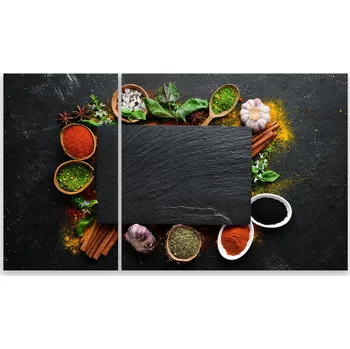 Kuchyňské prkénko Skleněná Ochranná Deska a Krájecí Prkénko | Indukce, Sporák ds-0581