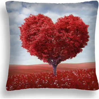 Polštář POLŠTÁŘ VALENTÝN LOVE-13 STROM LÁSKY 50X50