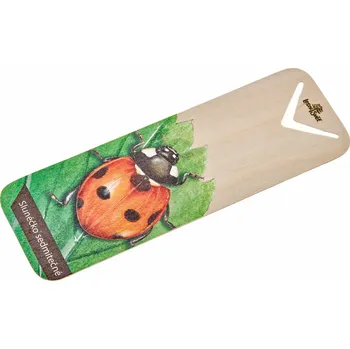 Dřevěná hračka Lesní svět Dřevěná záložka - Beruška