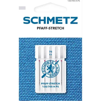 Nástroj na niť a příze Schmetz Jehly na pleteninu 130/705 H-PS VMS 75 PFAFF STRETCH