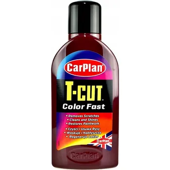 Autovosk CarPlan T-CUT vosk tónovací pasta 3v1 tmavě červená