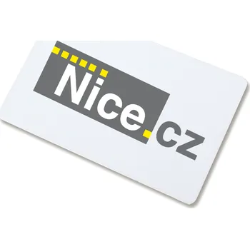 příslušenství k bráně TECHNOPARK CZ s.r.o. plastová čipová karta pro bezdotykovou identifikaci