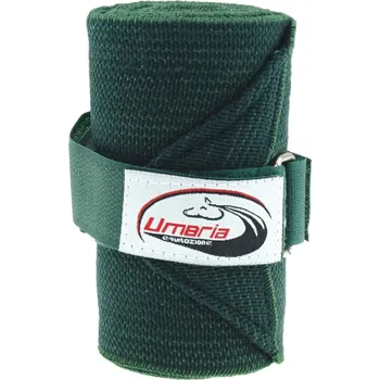 Bandáž na box a MMA Bandáže AmaHorse elastické - 4ks, jedna velikost, červená