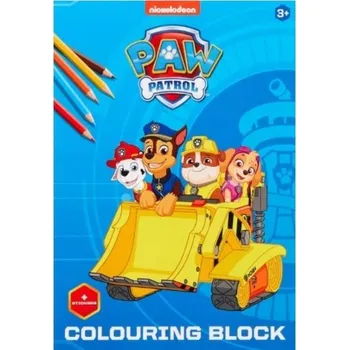 omalovánky Omalovánka + samolepky Tlapková patrola