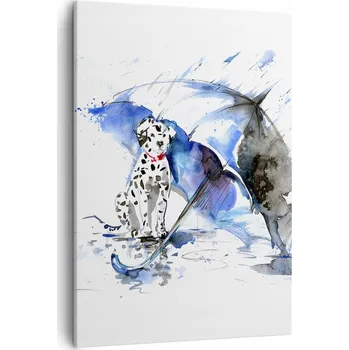 Obraz Obraz na plátně do obýváku ložnice 50x70 abstrakce obrazy na zeď