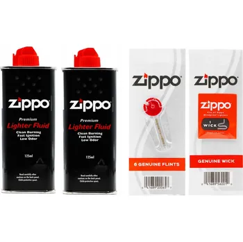 Sada benzínových Zapalovač Zippo