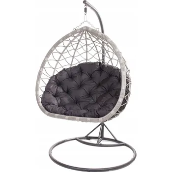 Zahradní houpačka Polštář na závěsné křeslo typu kokon 100x110cm.