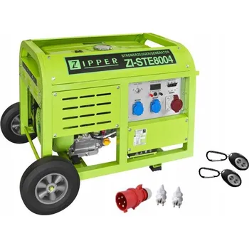 Elektrocentrála Přenosná elektrocentrála třífázová Zipper 8000 W benzínová