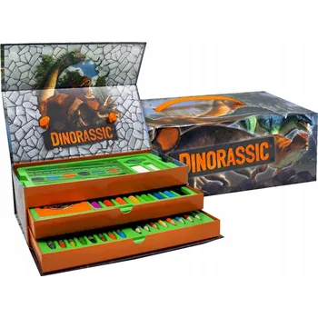 Výtvarná sada Výtvarná sada Dinosaurus Dinorassic - kreativní pouzdro