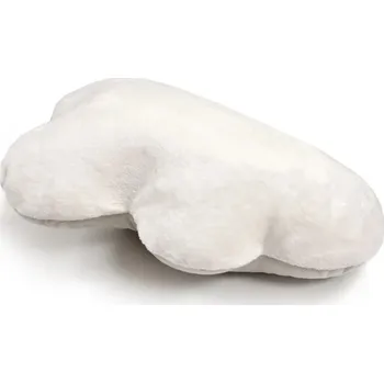 Polštář Dekorativní sametový Polštář OBLÁČEK s plyšem