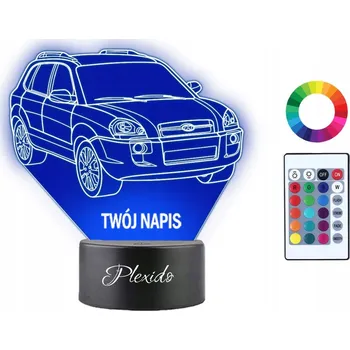 Lampička Plexido vícebarevná Noční lampa