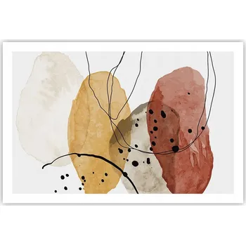 Obraz Obraz plakát do obýváku ložnice 91x61 abstrakce foto na zeď bez rámu