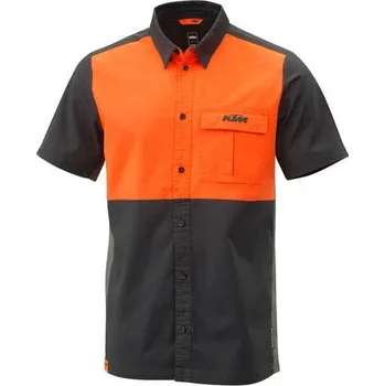 KTM MECHANIC SHIRT Černá XS