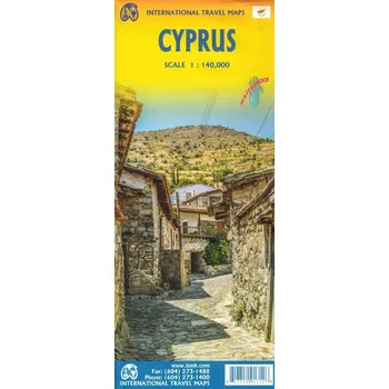 CYPR mapa wodoodporna 1:140 000 ITMB 2021 Kolektiv autorů