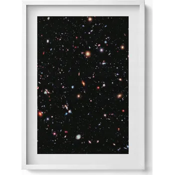 Obraz Ozdobný obraz v rámu do obýváku Fotografie NASA - hvězdný vesmír 50x70 cm