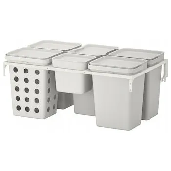 Odpadkový koš Nádoby na tříděný odpad IKEA 53 l, 1-komorová