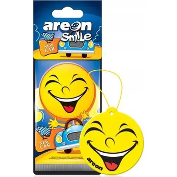 Vůně do auta Přívěsek do automobilová s vůní Areon Smile Nové auto