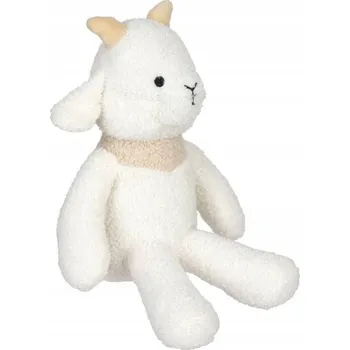 plyšák PLYŠOVÝ MAZLÍČEK PŘÍTULNÍČEK OVEČKA PLYŠOVÁ HRAČKA PRO DĚTI BÍLÁ FARMA 24 x 18 x 32 cm