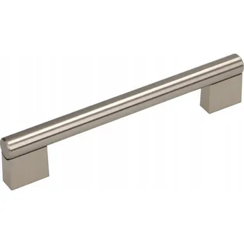 Nábytkové kování Nábytková úchytka relingová GAMET RE82 nikl kartáčovaný inox 128mm