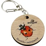 Lesní svět Přívěsek na klíče kulatý - Beruška