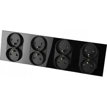 Elektrická zásuvka Elektrická Zásuvka MIUUN černá