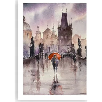 Obraz Plakát bez rámu do obýváku, ložnice 50x70 most moderní módní obraz