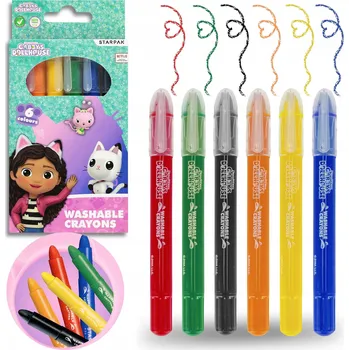 Pastelka Pastelové Pastelky DreamWorks, 6 ks