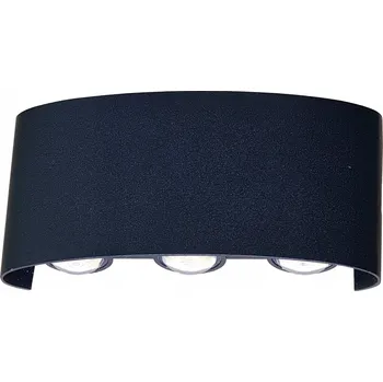 Nástěnné svítidlo Nástěnné svítidlo Luppolo černé s integrovaným LED zdrojem 1 W