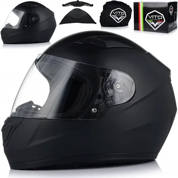 Helma na motorku MOTOCYKLOVÁ PŘILBA PRO DĚTI | VITO BAMBINO MATNÁ | INTEGRÁLNÍ DĚTSKÁ YXL