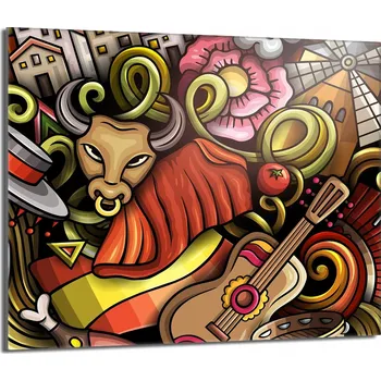 Kuchyňské prkénko Krájecí deska TMK ArtDeko sklo 1 ks