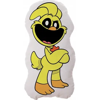 plyšák PLYŠÁK hračka Kickin Chicken Polštář úsměvem a zvířátky Poppy Playtime