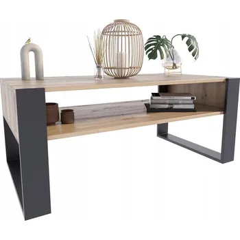 Konferenční stolek Konferenční stolek Matkam obdélníkový 120 x 63,6 x 50 cm dub artisan