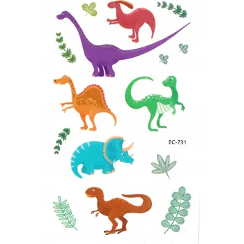 Odstranitelné tetování Dočasné omyvatelné tetování pro děti - Dinosauři