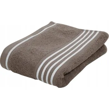 Ručník Gözze, Ručník RIO pozitivní, 50x100 cm, barva taupe (šedohnědá)