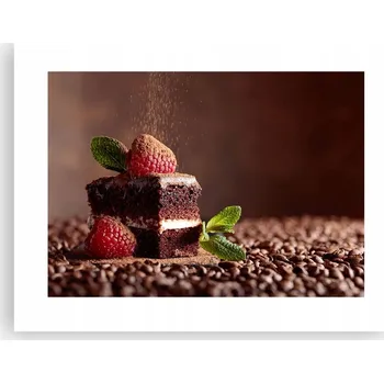 Obraz Obraz plakát do obýváku, ložnice 40x30 - foto dortu na zeď, bez rámu