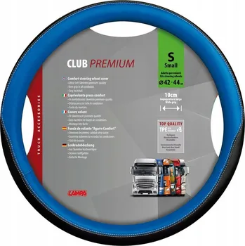 Potah na volant Potah volantu 42/44 cm černo-modrý TIR