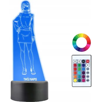 Lampička Plexido vícebarevná Noční lampa