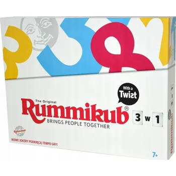 Desková hra Společenská hra Rummikub 3v1 TM Toys