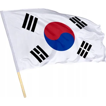 Obraz VLAJKA JIŽNÍ KOREJE 112x70cm KOREA JIH Korejská vlajka