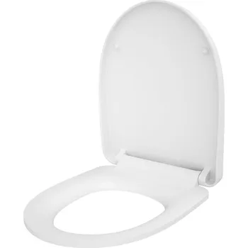 WC sedátko CERSANIT WC sedátko MODUO SLIM WRAP duroplast antibakteriální pomalý pád se snadným polstrováním K98-0184