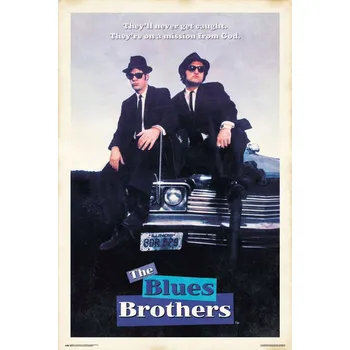 Obraz Plakát The Blues Brothers bez rámu 61 x 91,5 cm