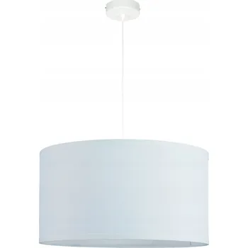 Moderní závěsné stropní svítidlo stínidlo 40cm bílé, lustr, obývací pokoj, LED