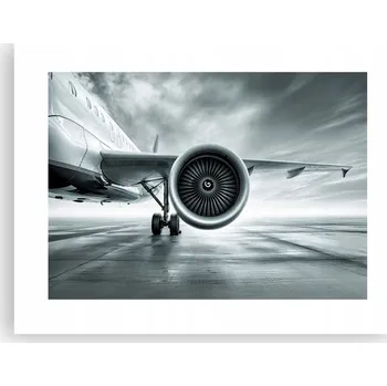 Obraz Obraz plakát do obýváku, ložnice 40x30 letadlo foto na zeď bez rámu