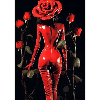 Plakát Plakát Květinová Persona růží bez rámu 21 x 29,7 cm